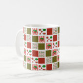 Mug Patchwork de pastèque (Devant gauche)