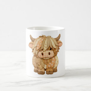 Mug Patchwork de vache des Highlands