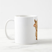 Mug Patchwork de vache des Highlands (Gauche)