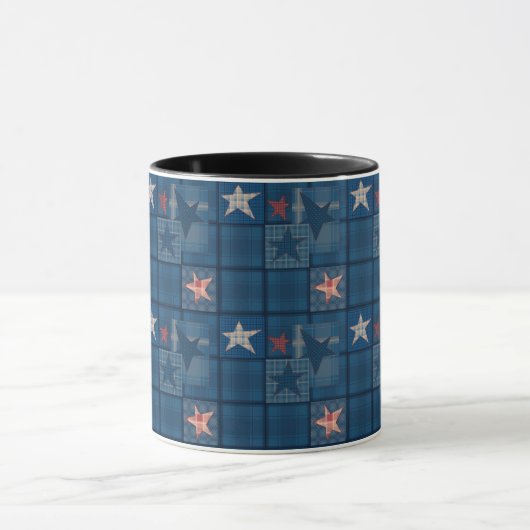 Mug Patchwork denim (Centre)