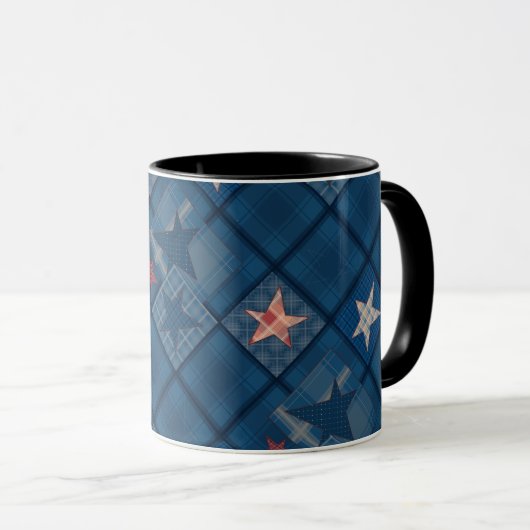 Mug Patchwork denim (Devant droit)