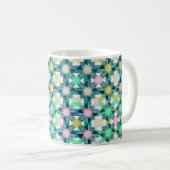 Mug Patchwork des aurores boréales (Devant droit)