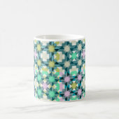 Mug Patchwork des aurores boréales (Centre)