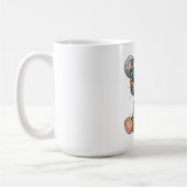 Mug Patchwork floral adorable Bébé mignon Cheetah Nurs (Gauche)