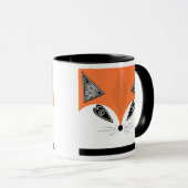 Mug Patchwork Fox, applique Fox, Fox, enfants (Devant droit)