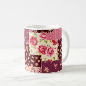 Mug Patchwork mignon Motif (Devant droit)