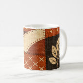 Mug Patchwork Moderne Cosy (Devant droit)