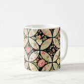 Mug patchwork motif floral (Devant droit)