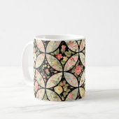 Mug patchwork motif floral (Devant gauche)