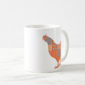 Mug Patchwork Motif Picket ferme animal (Devant droit)