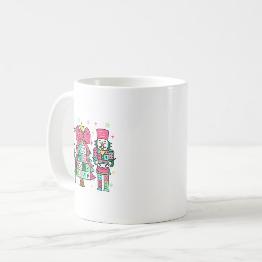 Mug Patchwork Nutcracker Arbre de Noël Nk Nk Nutcracke (Devant gauche)