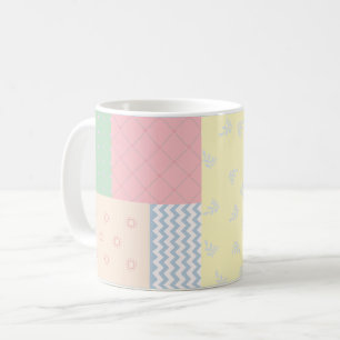 Mug Patchwork Pastel