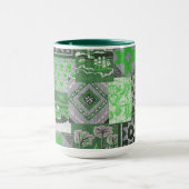 Mug Patchwork Quilt Musique en céramique (Centre)