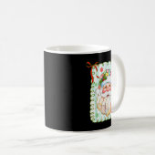 Mug Patchwork Santa Claus Face Coquette Merry Christma (Devant droit)