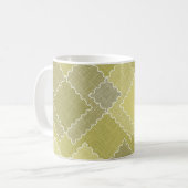 Mug Patchwork texturé multicolore patches  (Devant gauche)