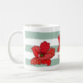 Mug Patchworkpahn Cafeetasse, personnalisée (Gauche)