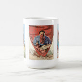 Mug Pâte spatiale de retour à la traîne Western Riders (Centre)