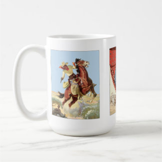 Mug Pâte spatiale de retour à la traîne Western Riders