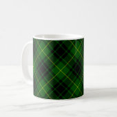 Mug Pâte verte de tartan MacArthur (Devant gauche)