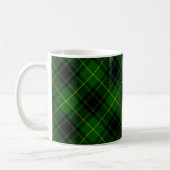 Mug Pâte verte de tartan MacArthur (Gauche)