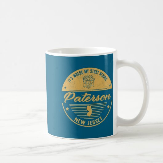 Mug Paterson New Jersey Its Where My Story Begins _1  (Droite)