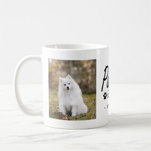 Mug Pâtes Cutest Ever mignonne Chien Maman Photo Keeps (Gauche)