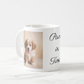 Mug Pâtes dans la boue de café à temps (Devant gauche)