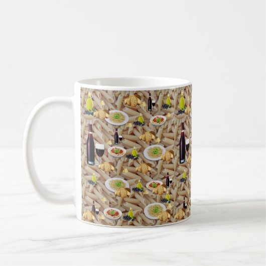 Mug Pâtes de vin rouge (Gauche)