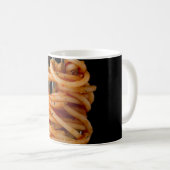 Mug Pâtes filées sur une Fourche, Spaghetti alimentair (Devant droit)