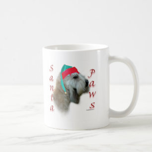 Mug Pâtes Père Noël Terrier à revêtement souple