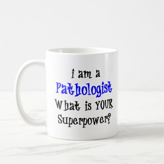 Mug pathologiste (Gauche)
