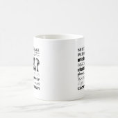 Mug Pathologiste de langue de la parole (Centre)