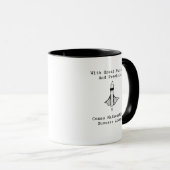 Mug Patience & Précision : Chemin vers le succès en ma (Devant droit)