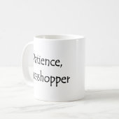 Mug patience, sauterelle (Devant gauche)