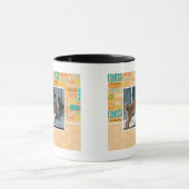 Mug Patience, sauterelle. (Centre)