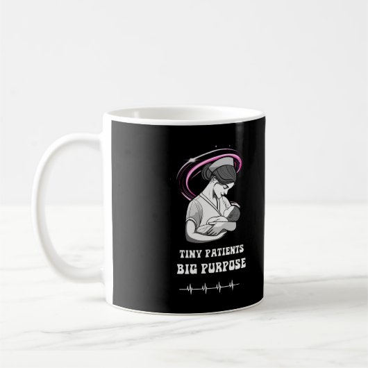 Mug Patients minuscules, infirmière à grande intention (Gauche)