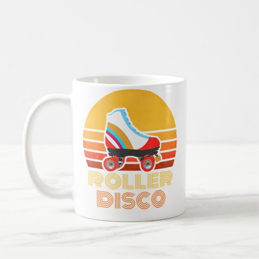 Mug Patin à roulettes Roller Disco (Gauche)