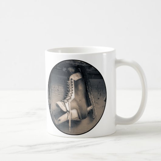 Mug Patin vintage d'hockey (Droite)