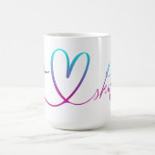 Mug patinage artistique filles "J'aime patiner" (Centre)