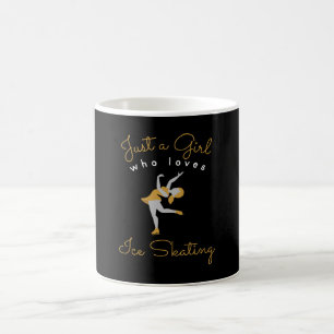 Mug Patinage artistique Juste Une Fille Patinage Sur G