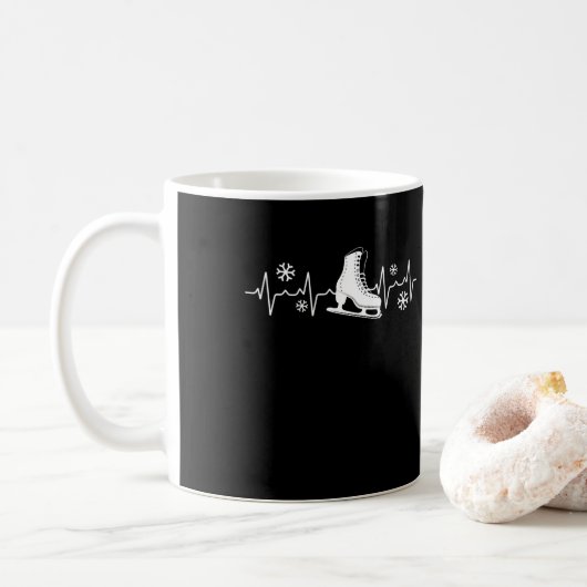 Mug Patinage artistique Patinage sur glace (Avec donut)
