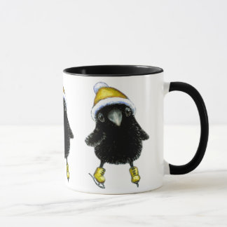 Mug Patinage de glace de corbeau de bébé