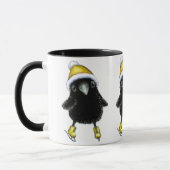 Mug Patinage de glace de corbeau de bébé (Gauche)