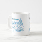 Mug Patinage de glace d'hiver (Devant gauche)
