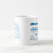 Mug Patinage de glace d'hiver (Centre)
