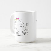 Mug Patinage de rouleau d'oiseau (Devant gauche)