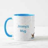 Mug Patinage de Whimsical Boug pour les garçons (Gauche)