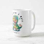 Mug Patinage pour bébés Dinosaures | C'est comme ça qu (Devant droit)