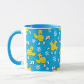 Mug Patinage sur glace Chick Snowflake Motif (Gauche)