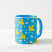 Mug Patinage sur glace Chick Snowflake Motif (Devant droit)